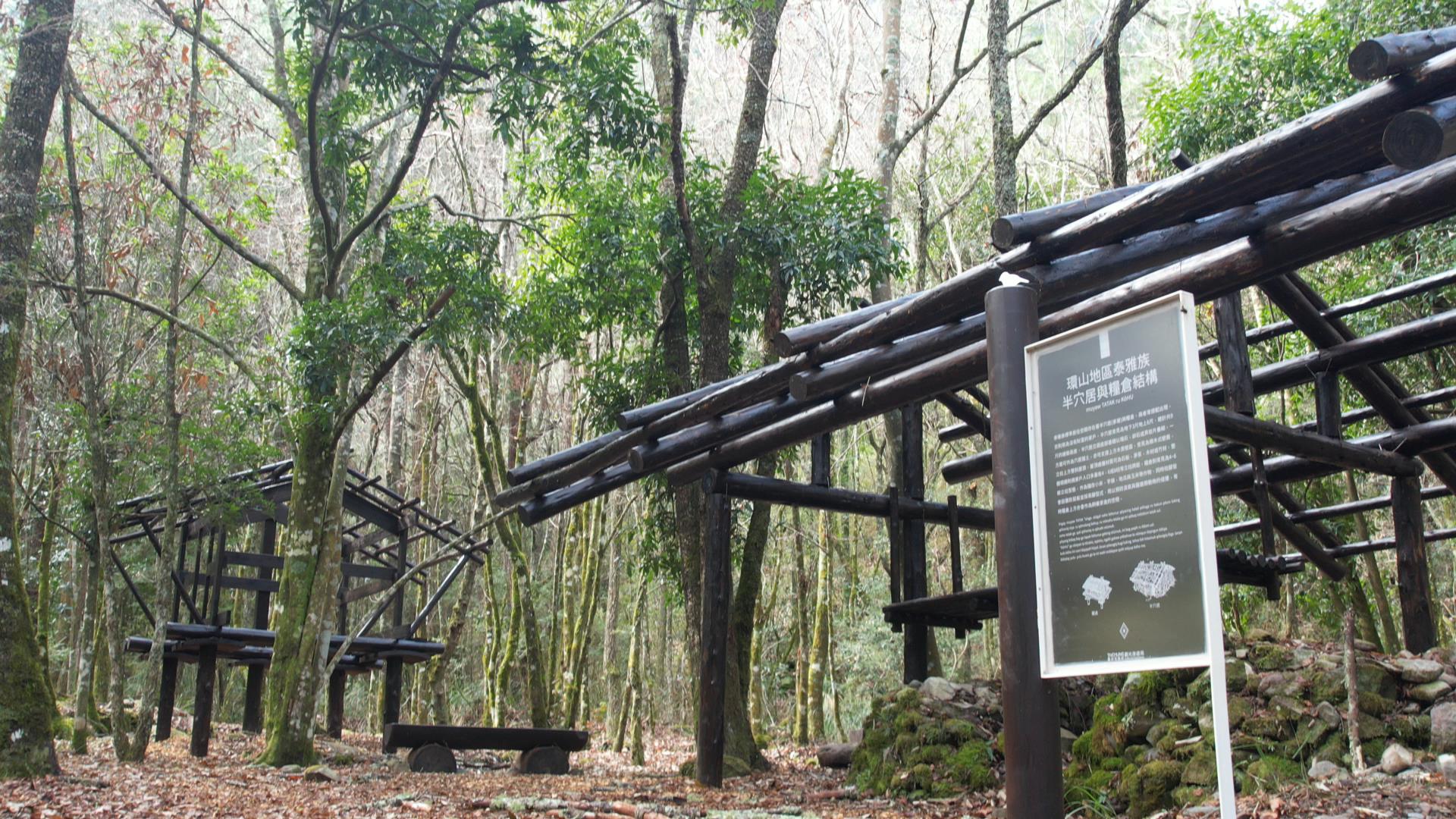 半穴居與糧倉遺址。(圖 / 台中市政府提供)