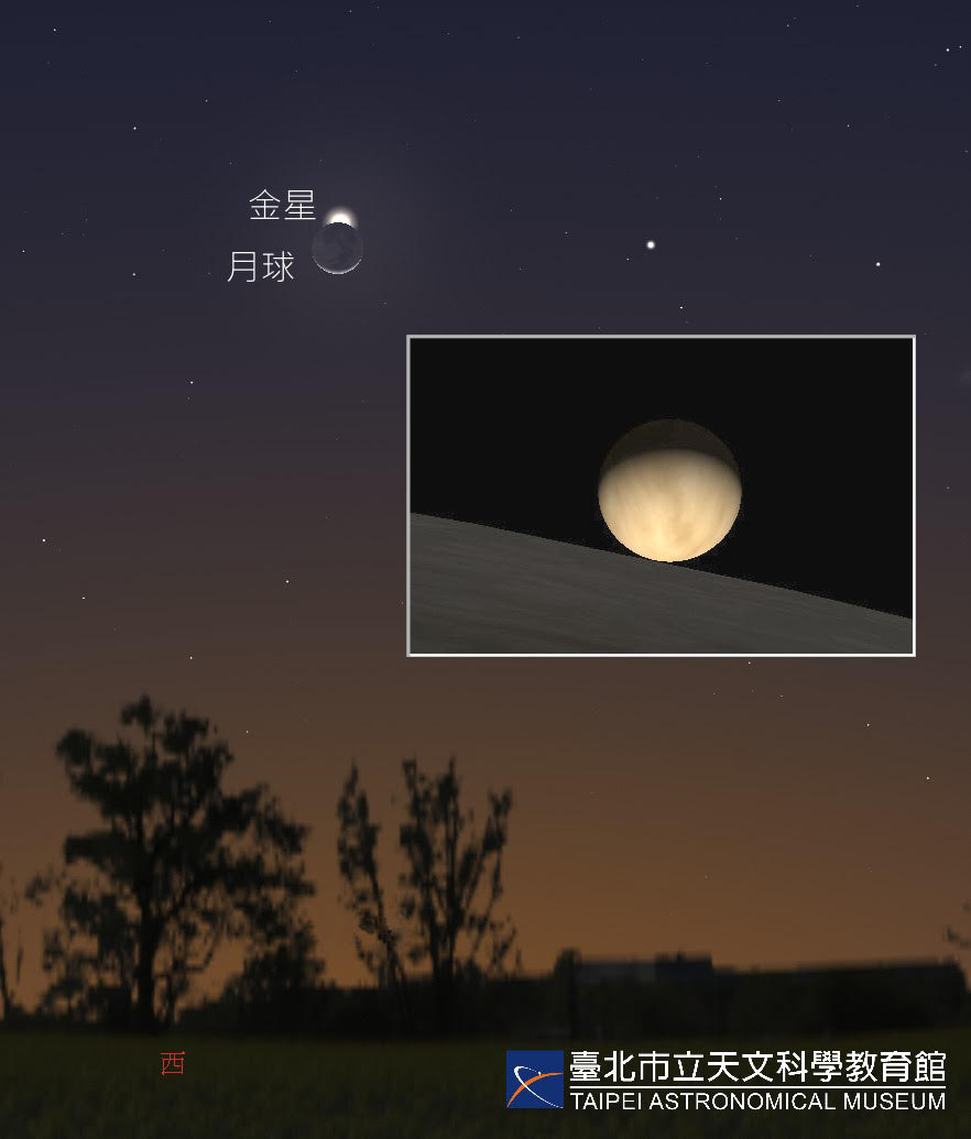 三月精彩天象滿檔，肉眼可見「月掩金星」奇景數十年難得一現！