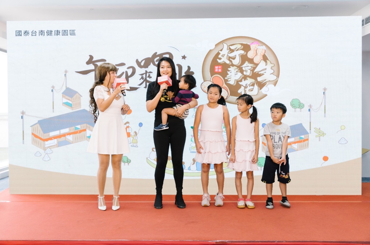 曾生產四胎、每次生產都入住的媽咪Linda分享，國泰台南產後護理之家的專業服務結合內、外在身心調理，是她多次選擇的原因。(圖/國泰健康管理提供)